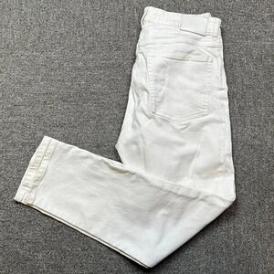 Everlane The Curvy Cheeky Jean in White Size Women's 30 Regular